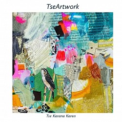 •Painting with Paper Mache•