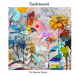 •Painting with Paper Mache•