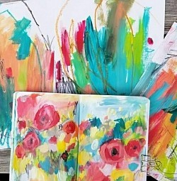 •Colour With Chalk•