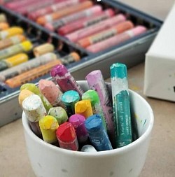 •Colour With Chalk•